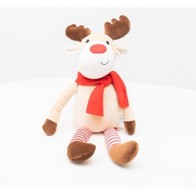 Cartoon Christmas plush toys/Custom reindeer stuffed for children