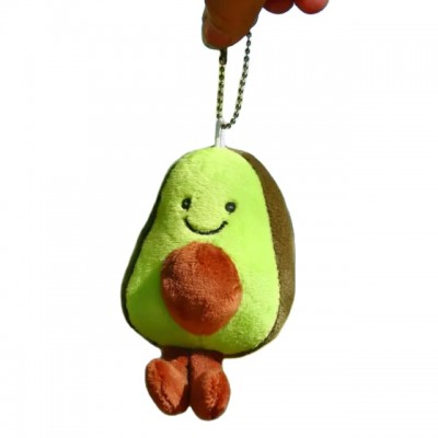 New gifts 2020 high quality soft avocado keychain plush toys safe from Vietnam Manufacturer/best price teddy bear for children