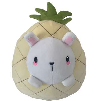 Vietnam factory high quality custom soft Pineapple Plush Toys safe for kids baby/best price teddy bear for children